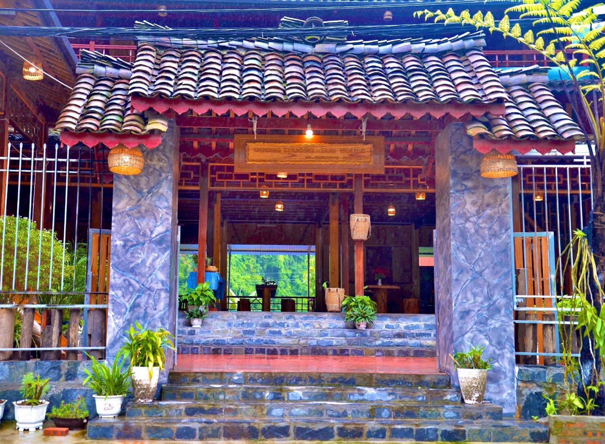 Làng CacDuong Thuong - Eco Houseアパートメント エクステリア 写真