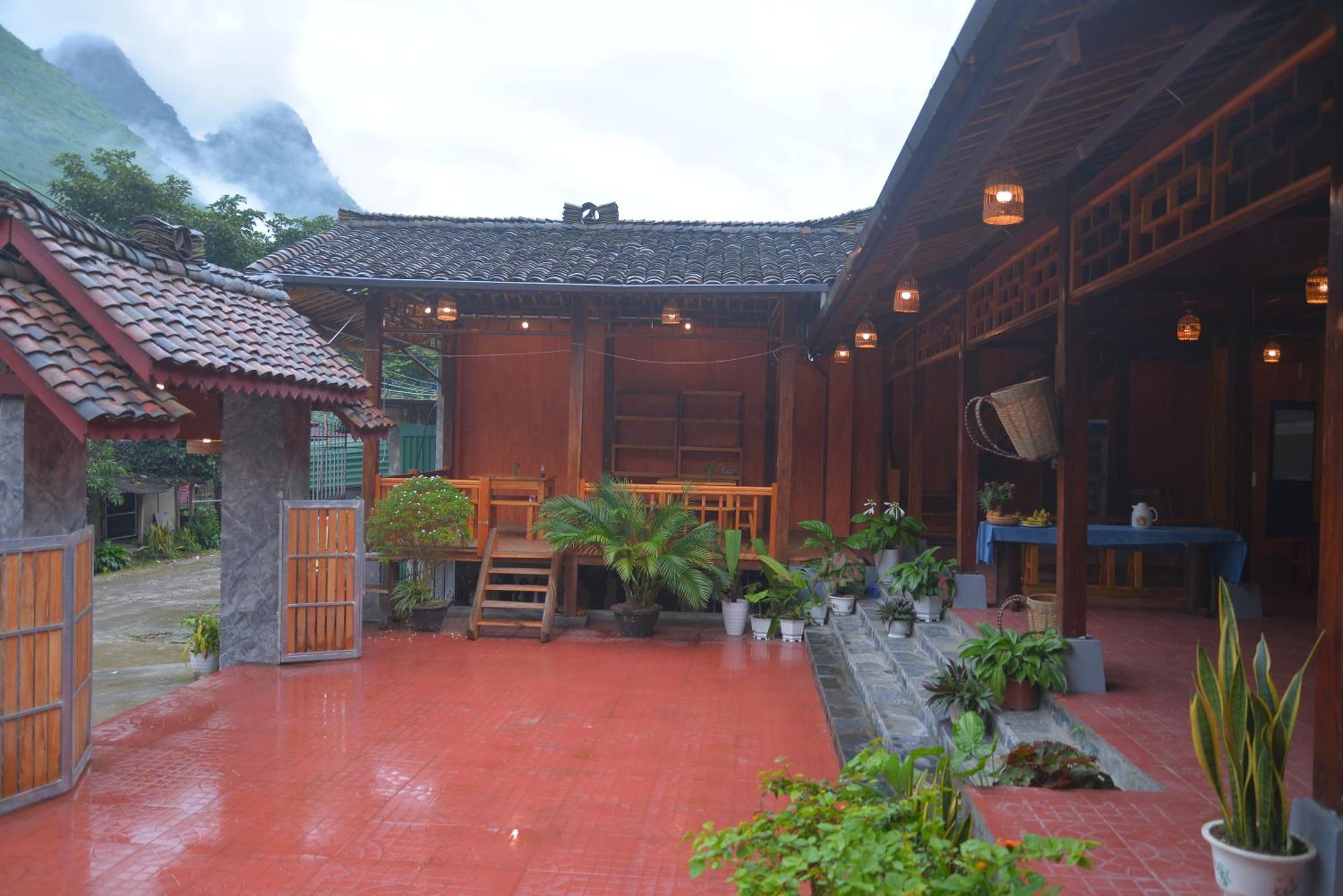Làng CacDuong Thuong - Eco Houseアパートメント エクステリア 写真
